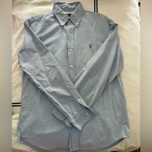 Ralph Lauren Blue Casual Button Down Shirt